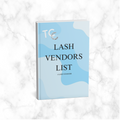 Lash Vendors